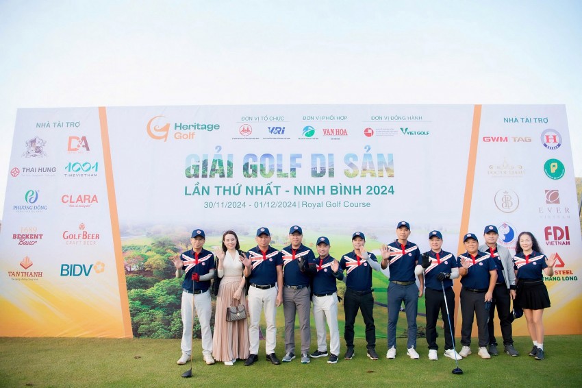 Giải Golf Di Sản lần thứ nhất - Ninh Bình 2024 thành công tốt đẹp