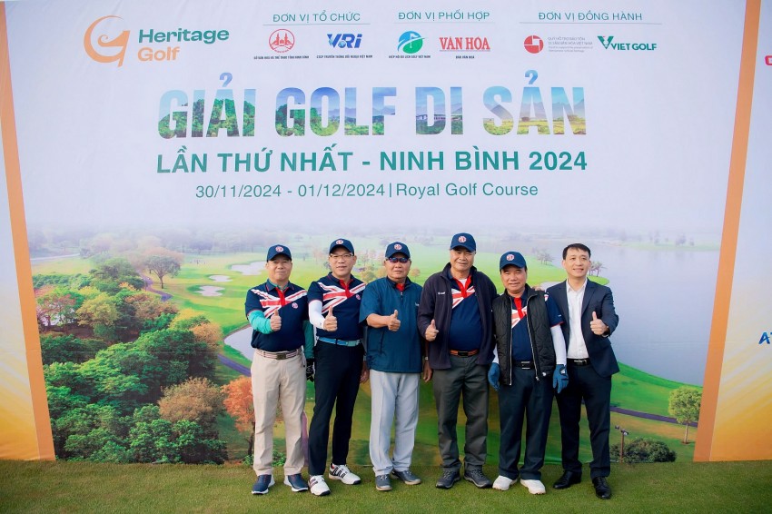 Giải Golf Di Sản lần thứ nhất - Ninh Bình 2024 thành công tốt đẹp