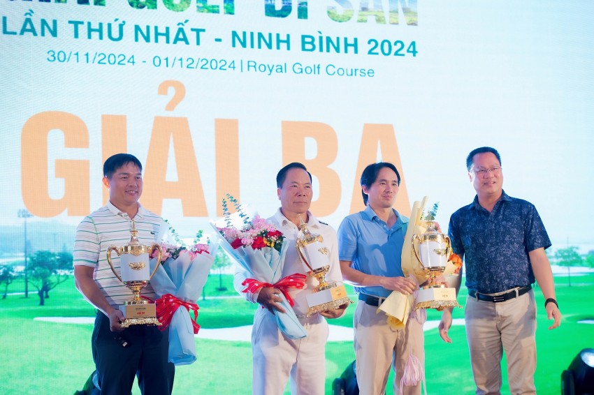 Giải Golf Di Sản lần thứ nhất - Ninh Bình 2024 thành công tốt đẹp