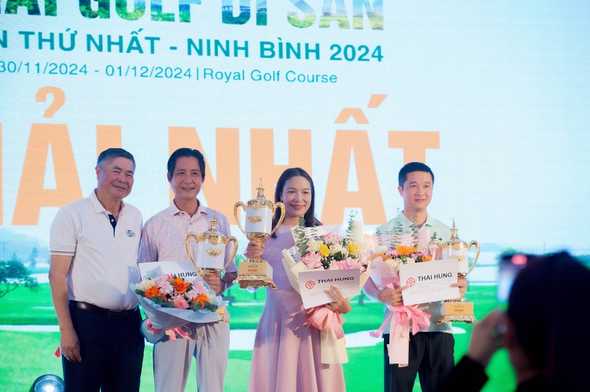 Giải Golf Di Sản lần thứ nhất - Ninh Bình 2024 thành công tốt đẹp