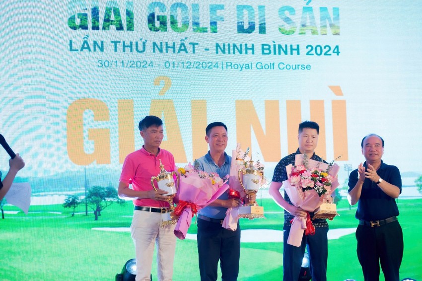 Giải Golf Di Sản lần thứ nhất - Ninh Bình 2024 thành công tốt đẹp