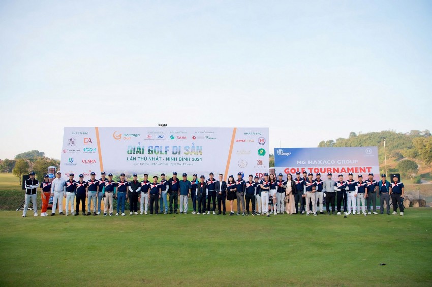 Giải Golf Di Sản lần thứ nhất - Ninh Bình 2024 thành công tốt đẹp