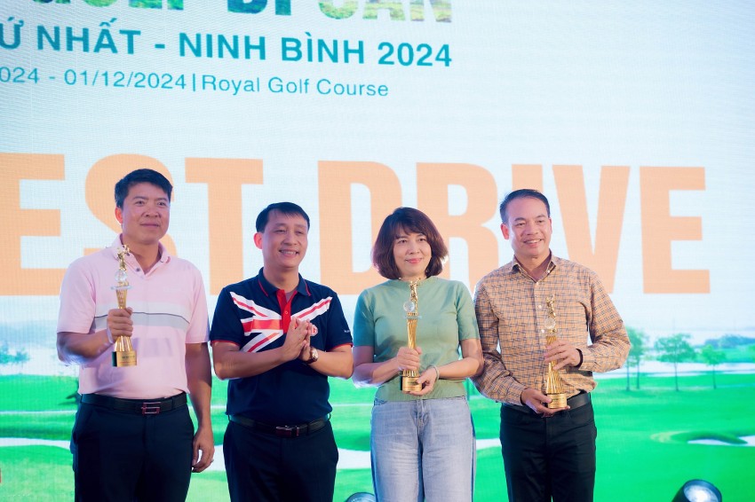 Giải Golf Di Sản lần thứ nhất - Ninh Bình 2024 thành công tốt đẹp