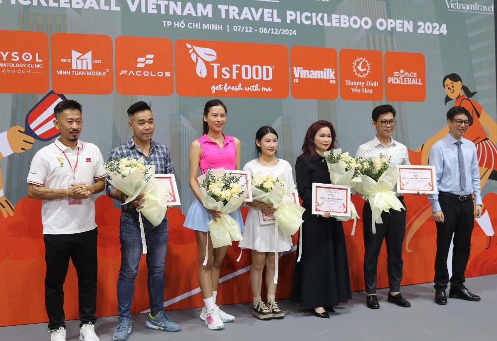 Khai mạc giải đấu VietnamTravel Pickleboo Open 2024