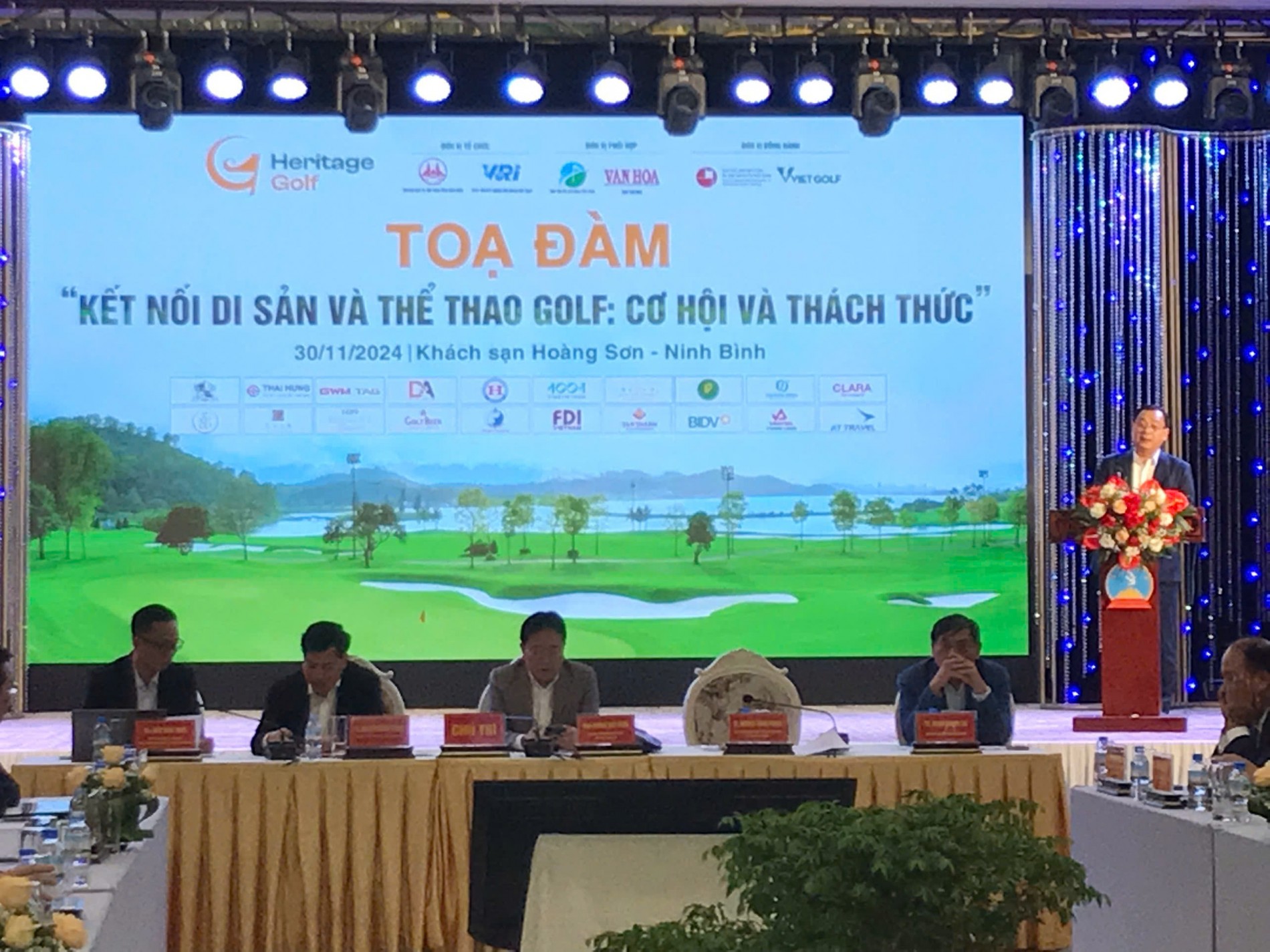 Tọa đàm kết nối di sản và thể thao golf