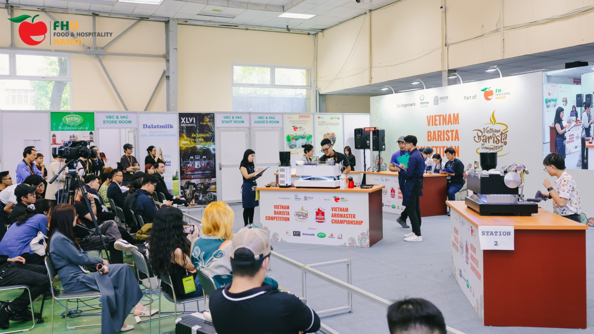 Vietnam Barista Competition (VBC) (Ảnh: Food & Hospitality Hanoi 2023)