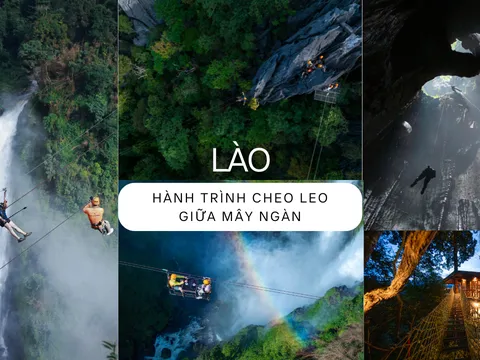 Lào: Hành trình cheo leo giữa mây ngàn